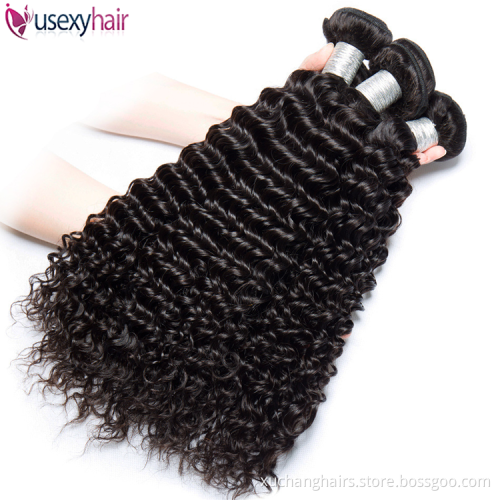 Raw Virgin Malaysian Hair Extension,100 Human Malaysian Cuticle Aligned Virgin Hair Dubai,Mink Deep Wave Malaysian Hair Bundle